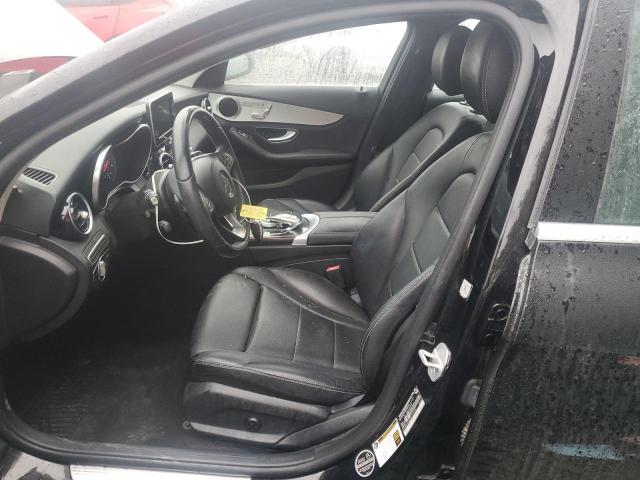 55SWF4KB8GU136756 - 2016 MERCEDES-BENZ C 300 4MATIC BLACK photo 7