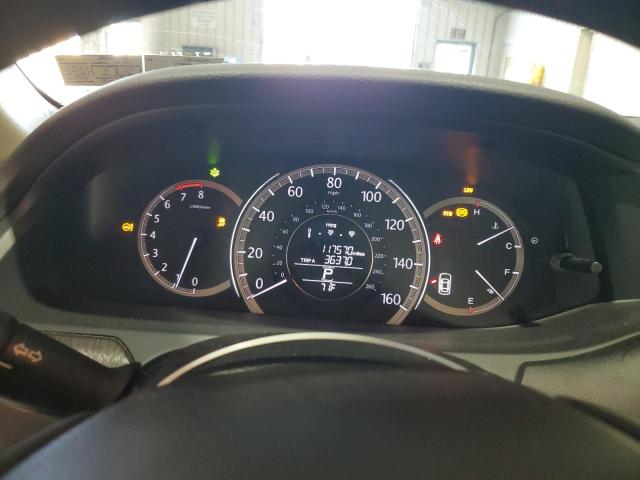 1HGCR2F82DA074274 - 2013 HONDA ACCORD EXL WHITE photo 9