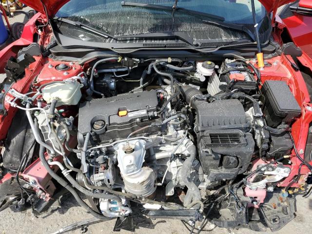 2HGFC2F69MH559722 - 2021 HONDA CIVIC LX RED photo 11