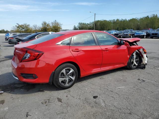 2HGFC2F69MH559722 - 2021 HONDA CIVIC LX RED photo 3