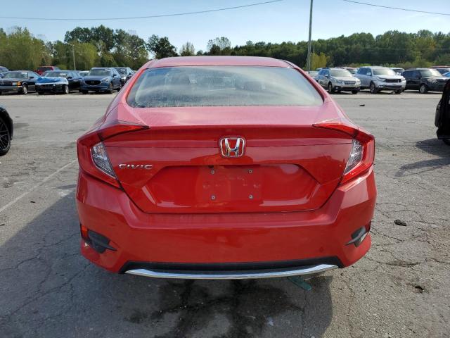 2HGFC2F69MH559722 - 2021 HONDA CIVIC LX RED photo 6