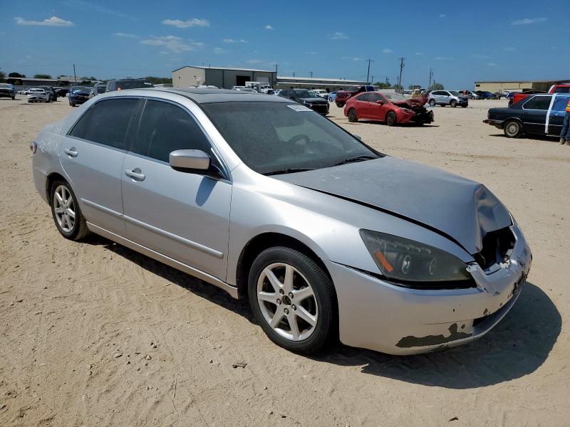 1HGCM56693A007345 - 2003 HONDA ACCORD EX SILVER photo 4