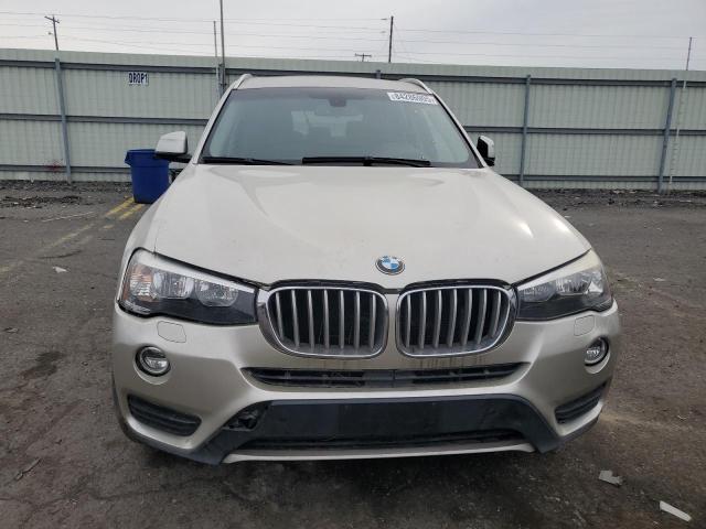 5UXWY3C54G0N87663 - 2016 BMW X3 XDRIVE28D BEIGE photo 5