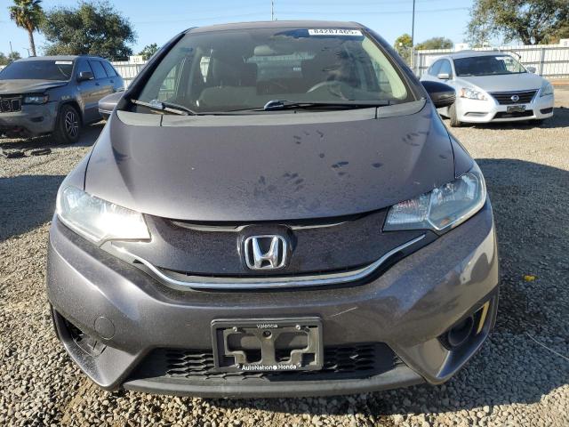 3HGGK5H8XFM713396 - 2015 HONDA FIT EX GRAY photo 5