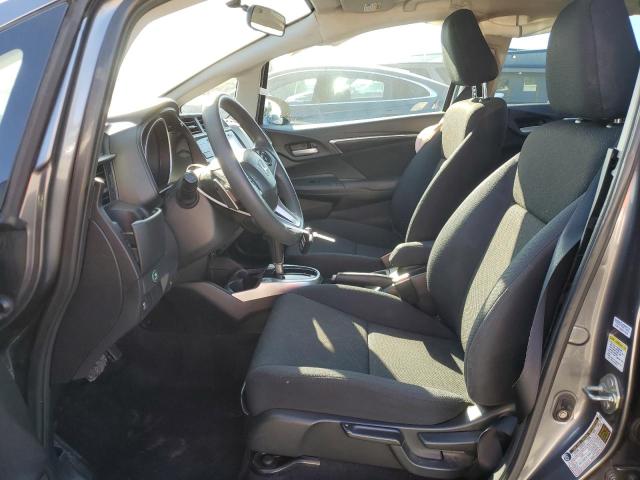 3HGGK5H8XFM713396 - 2015 HONDA FIT EX GRAY photo 7