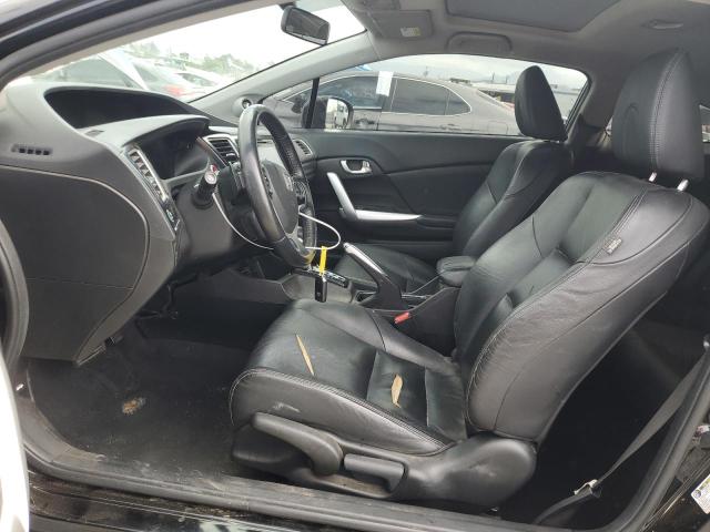 2HGFG3B0XFH519308 - 2015 HONDA CIVIC EXL BLACK photo 7