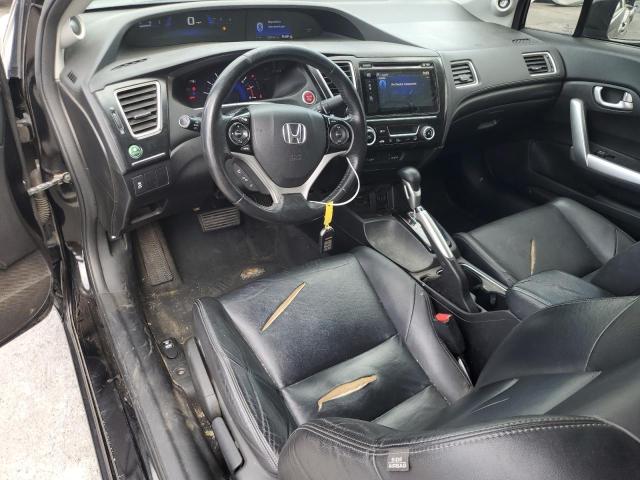 2HGFG3B0XFH519308 - 2015 HONDA CIVIC EXL BLACK photo 8