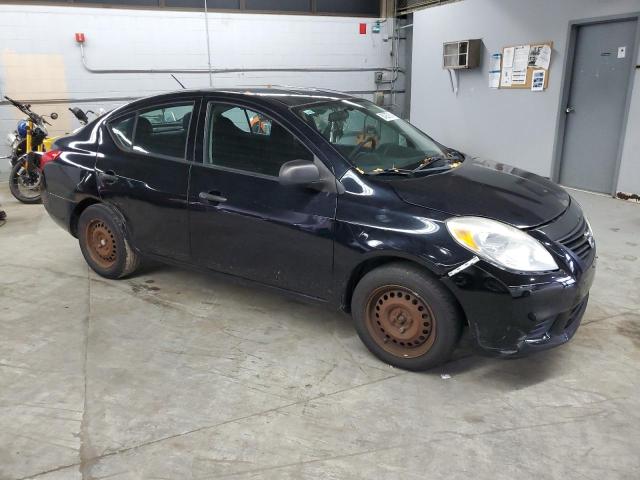 3N1CN7AP8DL861716 - 2013 NISSAN VERSA S BLACK photo 4