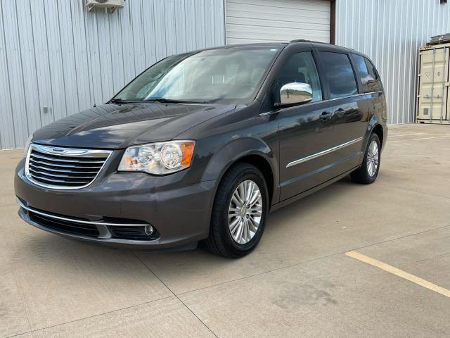 2C4RC1CGXFR601038 - 2015 CHRYSLER TOWN & COU TOURING L GRAY photo 2