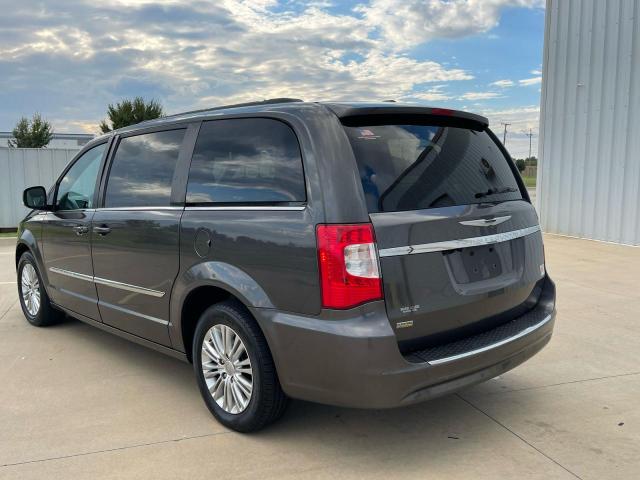 2C4RC1CGXFR601038 - 2015 CHRYSLER TOWN & COU TOURING L GRAY photo 3