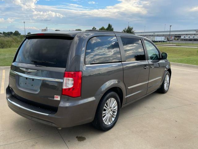2C4RC1CGXFR601038 - 2015 CHRYSLER TOWN & COU TOURING L GRAY photo 4