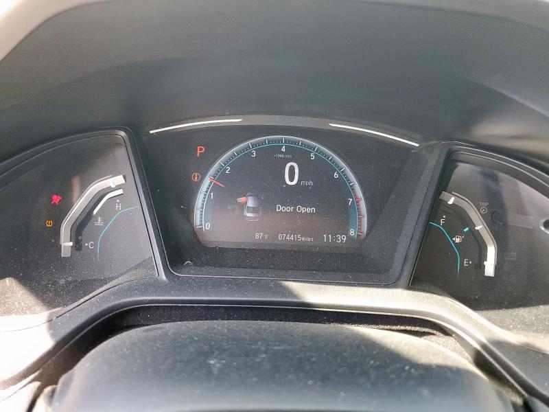 2HGFC2F65KH539061 - 2019 HONDA CIVIC LX Ağ foto 9