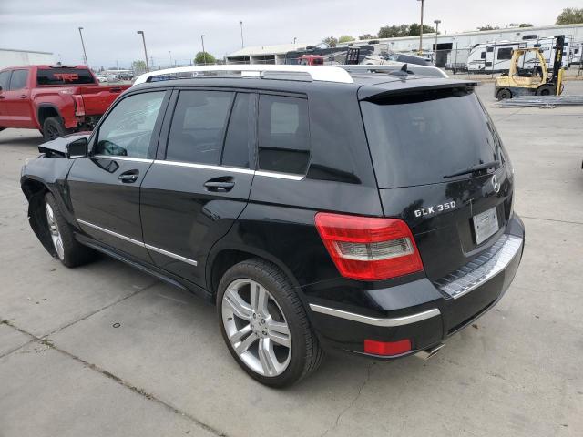 WDCGG8HB9CF863521 - 2012 MERCEDES-BENZ GLK 350 4MATIC BLACK photo 2