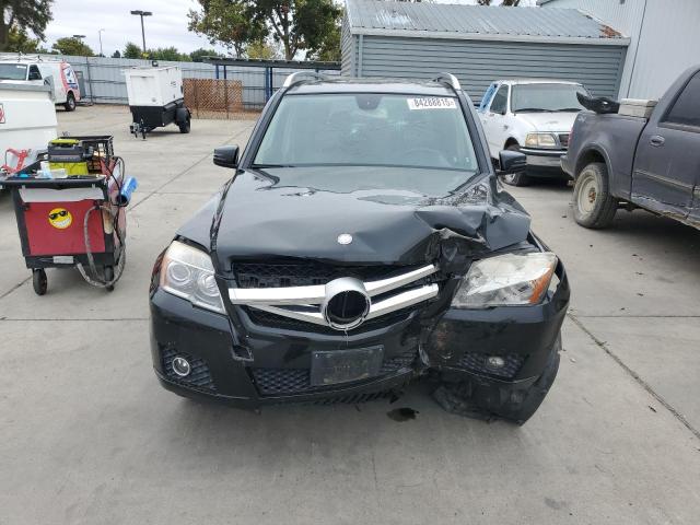 WDCGG8HB9CF863521 - 2012 MERCEDES-BENZ GLK 350 4MATIC BLACK photo 5