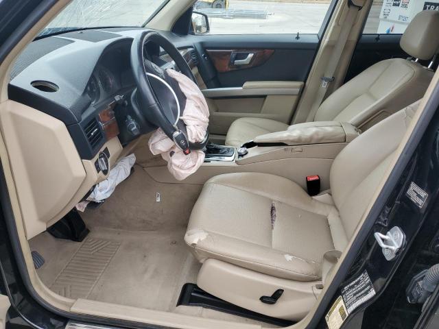 WDCGG8HB9CF863521 - 2012 MERCEDES-BENZ GLK 350 4MATIC BLACK photo 7