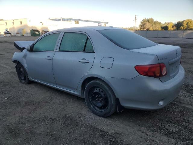 2T1BU40E19C105214 - 2009 TOYOTA COROLLA BASE SILVER photo 2