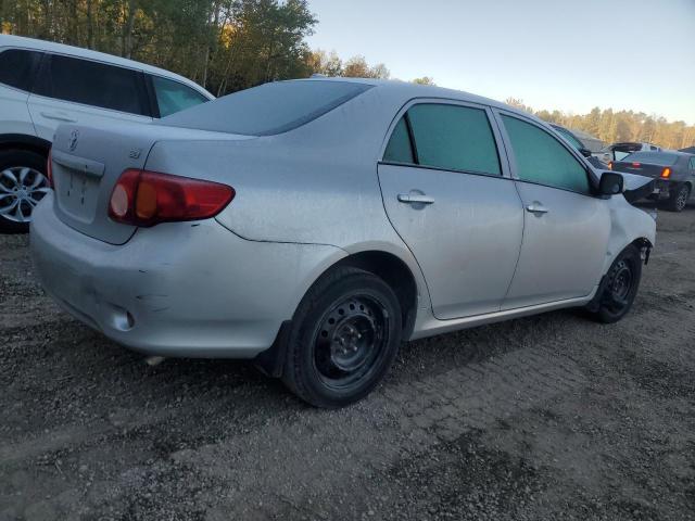 2T1BU40E19C105214 - 2009 TOYOTA COROLLA BASE SILVER photo 3