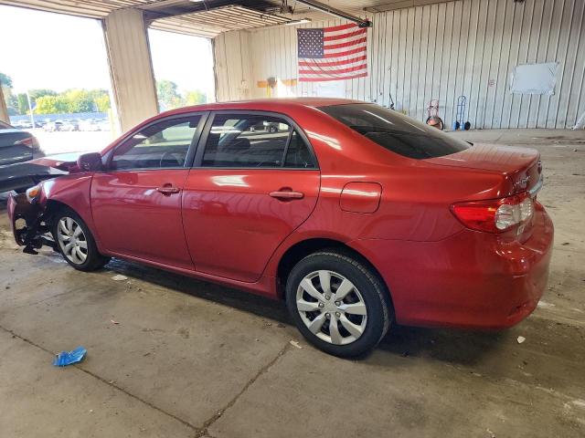 5YFBU4EE2CP047386 - 2012 TOYOTA COROLLA BASE Kırmızı fotoğraf 2