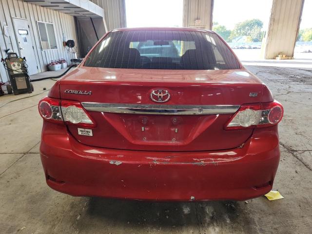 5YFBU4EE2CP047386 - 2012 TOYOTA COROLLA BASE Kırmızı fotoğraf 6