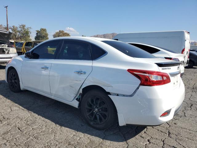 3N1AB7AP7JY239154 - 2018 NISSAN SENTRA S WHITE photo 2