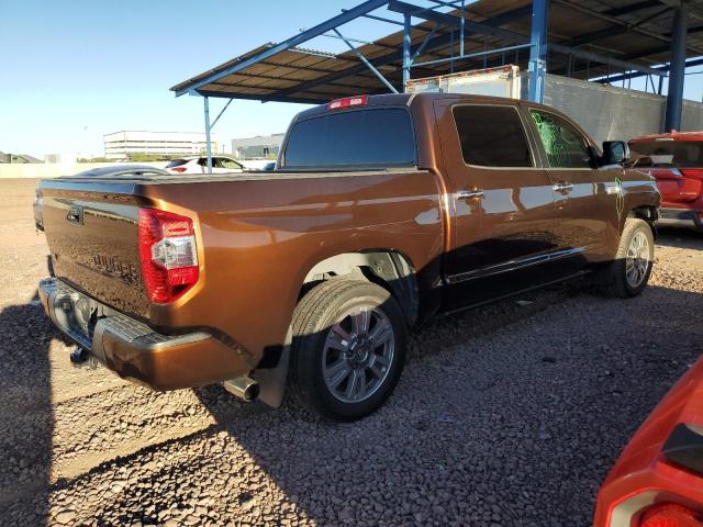 5TFGY5F18EX160713 - 2014 TOYOTA TUNDRA CREWMAX PLATINUM BROWN photo 3