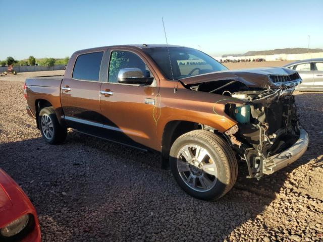 5TFGY5F18EX160713 - 2014 TOYOTA TUNDRA CREWMAX PLATINUM BROWN photo 4