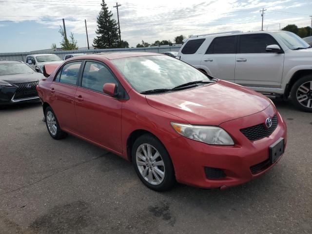 1NXBU40E69Z098940 - 2009 TOYOTA COROLLA BASE 红色 照片 4