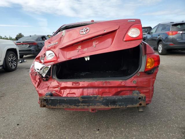 1NXBU40E69Z098940 - 2009 TOYOTA COROLLA BASE 红色 照片 6