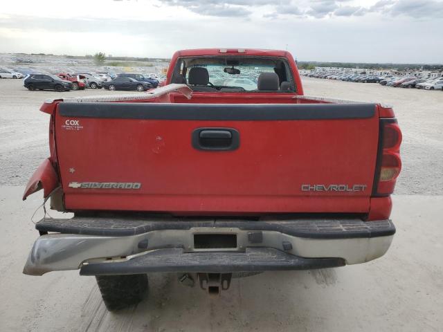 1GCHK24U54E133271 - 2004 CHEVROLET SILVERADO K2500 HEAVY DUTY RED photo 6