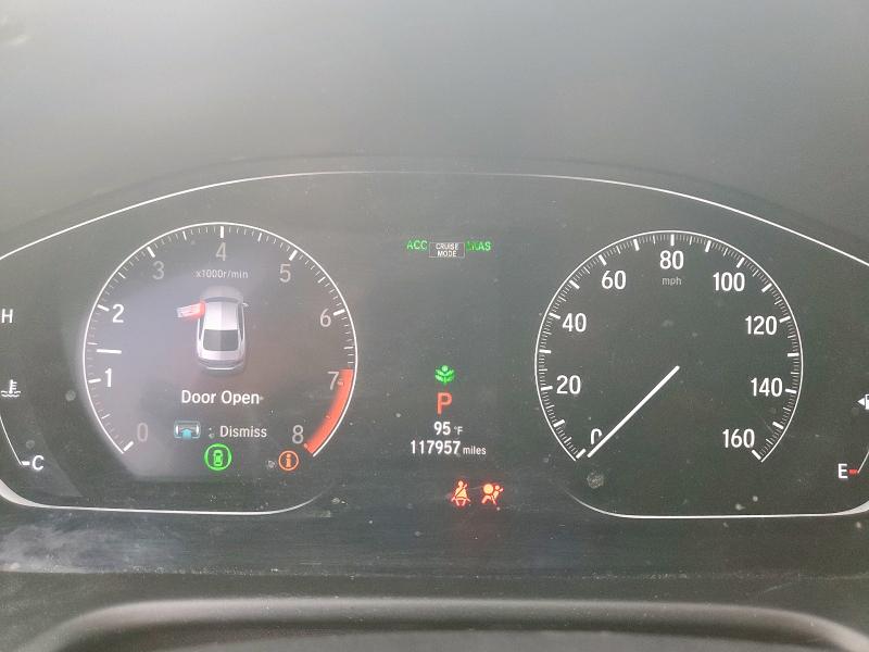 1HGCV2F50JA024003 - 2018 HONDA ACCORD EXL Ақ фото 9