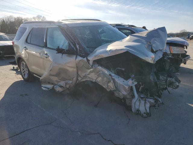 1FM5K7D89HGD00238 - 2017 FORD EXPLORER XLT Ոսկեգույն լուսանկար 4