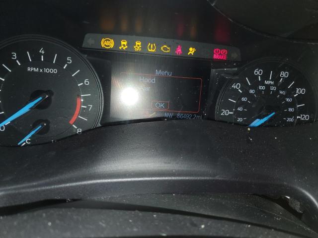 1FM5K7D89HGD00238 - 2017 FORD EXPLORER XLT Ոսկեգույն լուսանկար 9