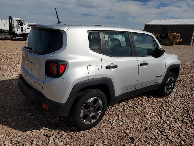 ZACCJBAH0FPB58695 - 2015 JEEP RENEGADE SPORT ვერცხლისფერი ფოტო 3