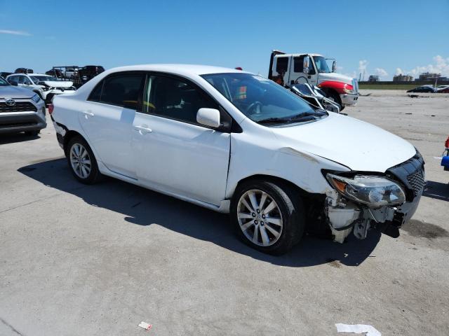 1NXBU40E19Z003264 - 2009 TOYOTA COROLLA BASE თეთრი ფოტო 4