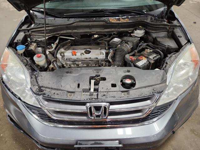 5J6RE4H70BL077626 - 2011 HONDA CR-V EXL GRAY photo 12