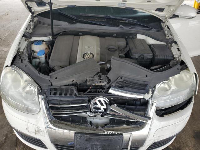 3VWRZ71K68M072610 - 2008 VOLKSWAGEN JETTA SE WHITE photo 11