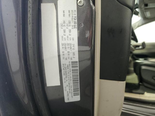 2C4RC1BG4KR527630 - 2019 CHRYSLER PACIFICA TOURING L Szary zdjęcie 13