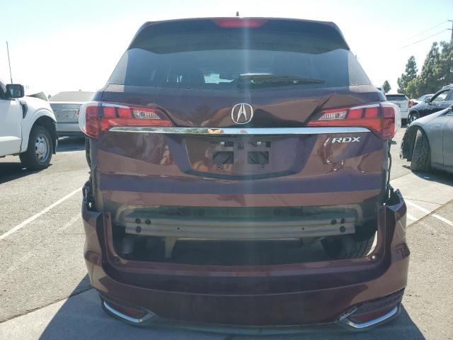 5J8TB3H52HL022618 - 2017 ACURA RDX TECHNOLOGY RED photo 6
