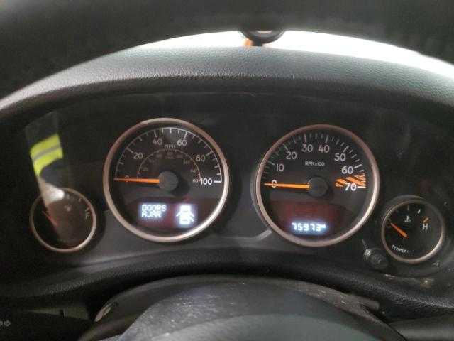 1C4BJWEG6GL260975 - 2016 JEEP WRANGLER U SAHARA თეთრი ფოტო 9