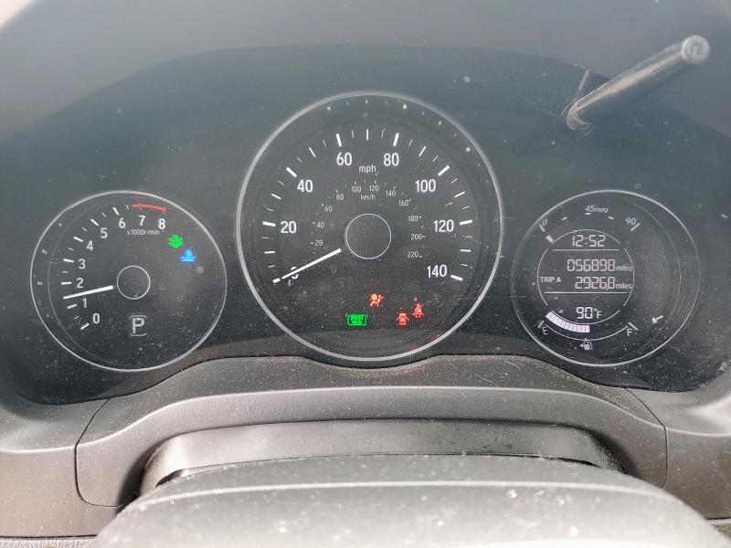 3CZRU5H15LM704843 - 2020 HONDA HR-V SPORT SILVER photo 9