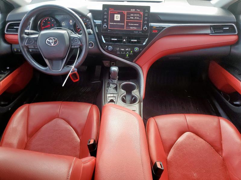 4T1K61AK6NU617539 - 2022 TOYOTA CAMRY XSE BLACK photo 8