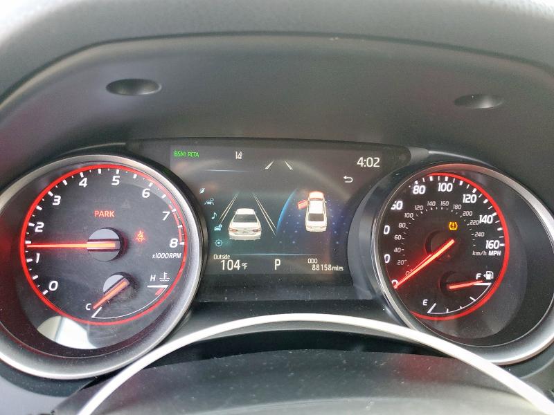 4T1K61AK6NU617539 - 2022 TOYOTA CAMRY XSE BLACK photo 9