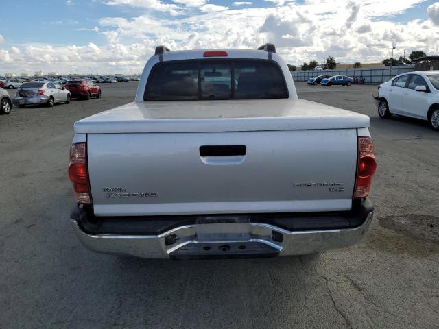 5TEJU62N95Z057731 - 2005 TOYOTA TACOMA DOUBLE CAB PRERUNNER SILVER photo 6