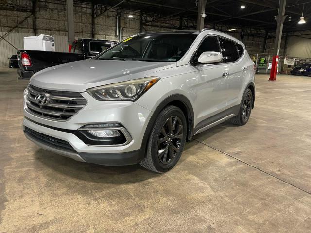 5XYZW4LAXJG503953 - 2018 HYUNDAI SANTA FE S SILVER photo 2