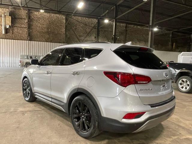 5XYZW4LAXJG503953 - 2018 HYUNDAI SANTA FE S SILVER photo 3