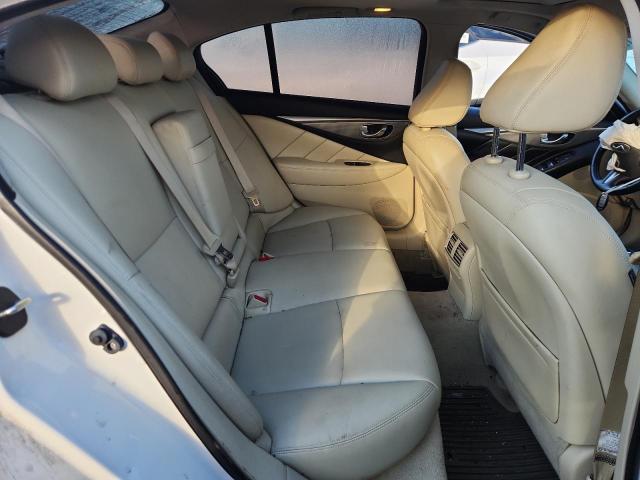 JN1BV7AR0FM405943 - 2015 INFINITI Q50 BASE WHITE photo 10