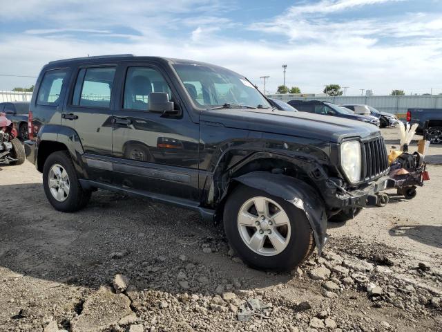 1C4PJMAK2CW121486 - 2012 JEEP LIBERTY SPORT 黑色 照片 4