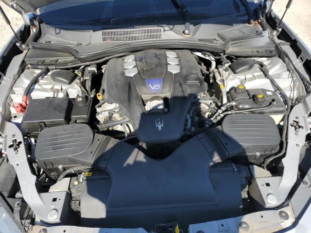 ZAM57RTA1F1130779 - 2015 MASERATI GHIBLI S SILVER photo 11