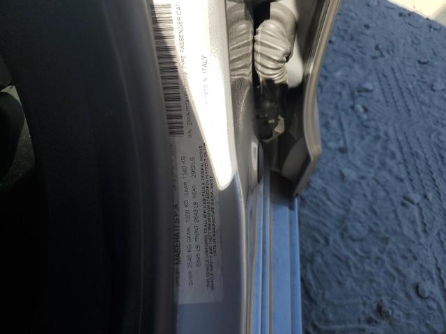 ZAM57RTA1F1130779 - 2015 MASERATI GHIBLI S SILVER photo 13