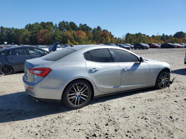 ZAM57RTA1F1130779 - 2015 MASERATI GHIBLI S SILVER photo 3